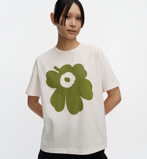 Marimekko「【アジア限定】Erna Unikko Placement Tシャツ」|シャツ・ブラウス|