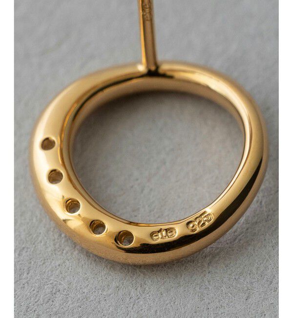 ete「ビジュー サークル ピアス」|ピアス|