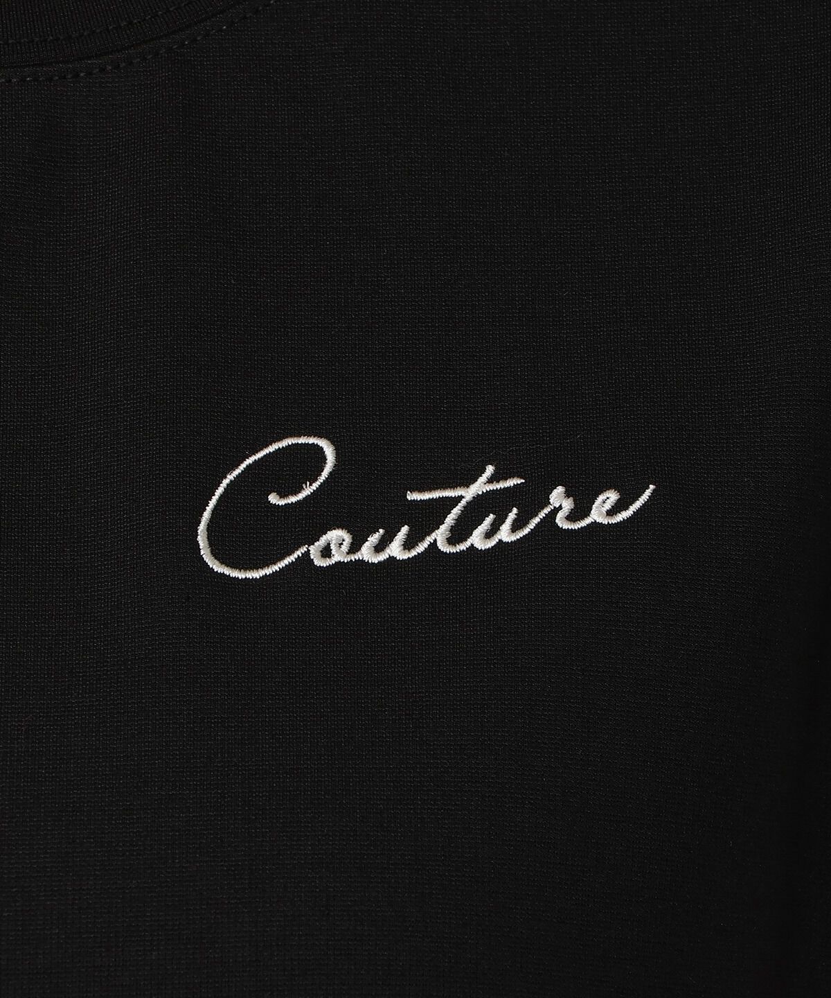 アンドクチュール「ワンポイント刺繍Tシャツ」|Tシャツ・カットソー|
