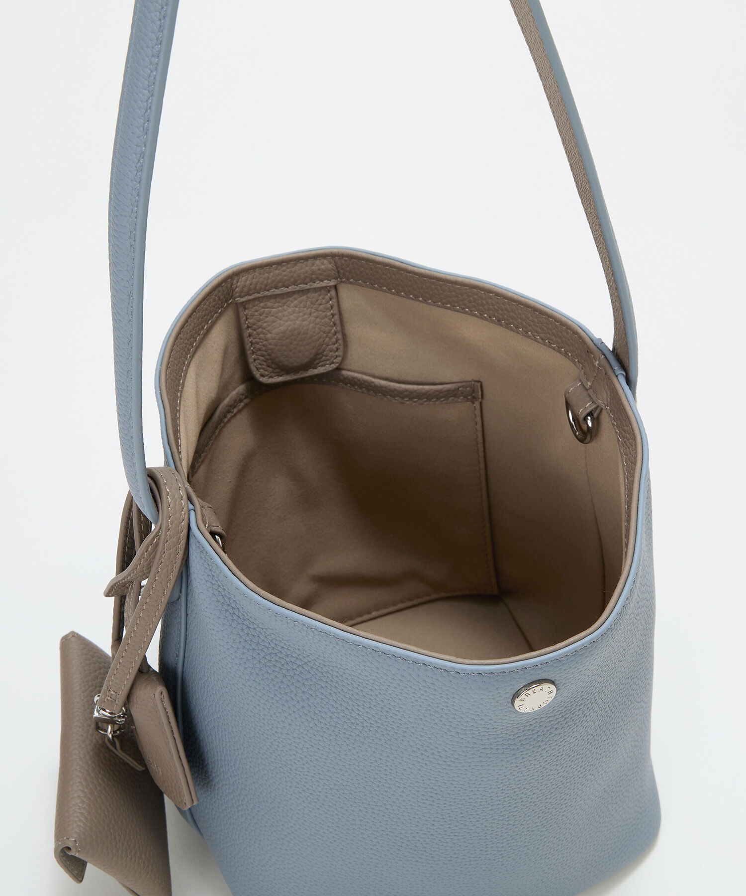 TOPKAPI BREATH「【Breath TOPKAPI】DUAL デュアル シュリンクレザー バイカラー 2way ワンハンドル ショルダーバッグ 」|ショルダー・メッセンジャー|