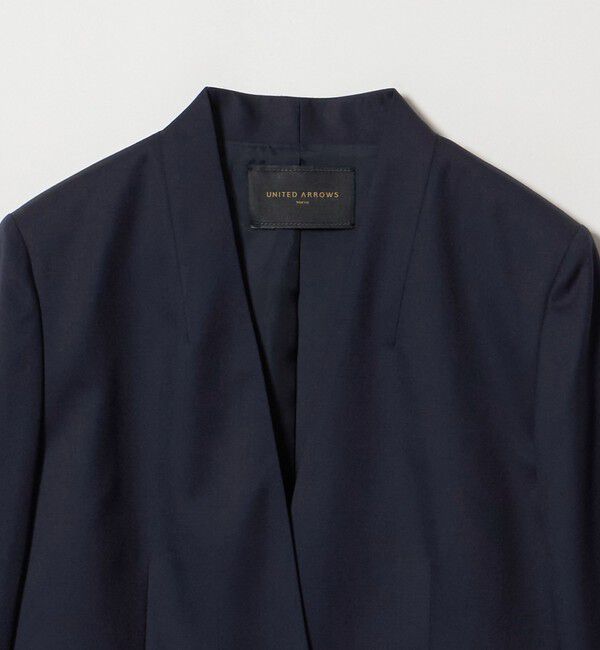 UNITED ARROWS「Vitale Barberis Canonico ノーラペル ジャケット」|ノーカラージャケット|