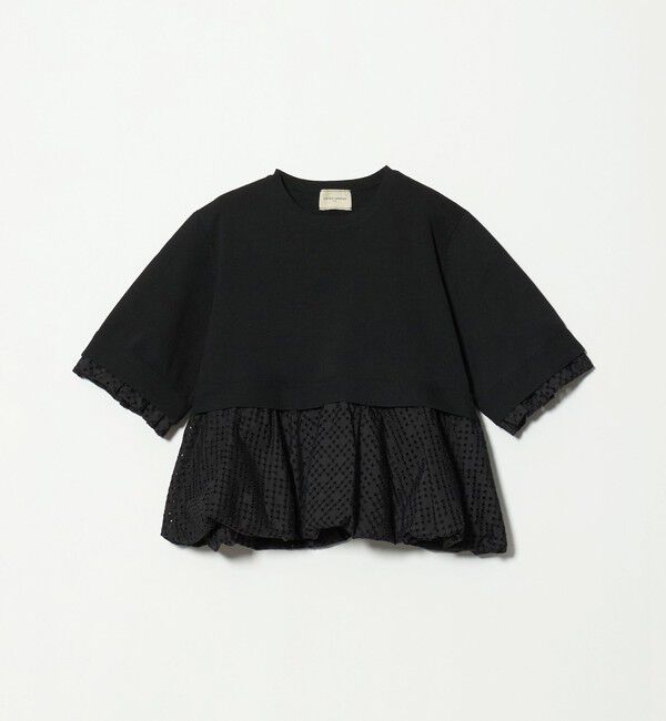 UNITED ARROWS「カットワーク バルーン シルエット ニット ‐ウォッシャブル‐」|ニット・セーター|