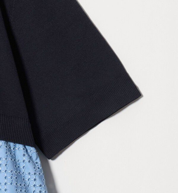 UNITED ARROWS「カットワーク バルーン シルエット ニット ‐ウォッシャブル‐」|ニット・セーター|