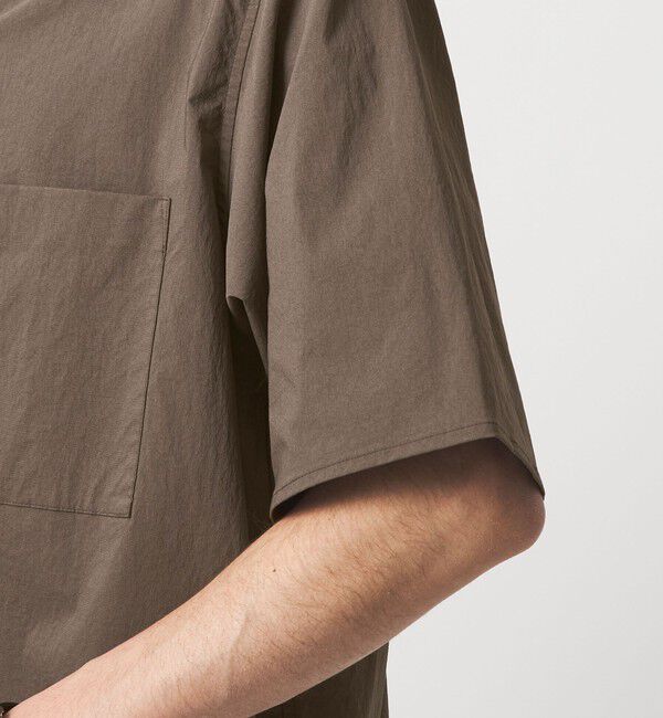 UNITED ARROWS green label relaxing「WONDER CLOTH オープンカラー 3ポケット 半袖シャツ -ストレッチ・接触冷感・吸水速乾-」|シャツ・ブラウス|
