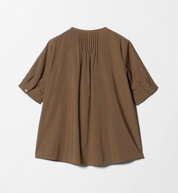 UNITED ARROWS green label relaxing「ピンタック 5分袖 ブラウス」|シャツ・ブラウス|