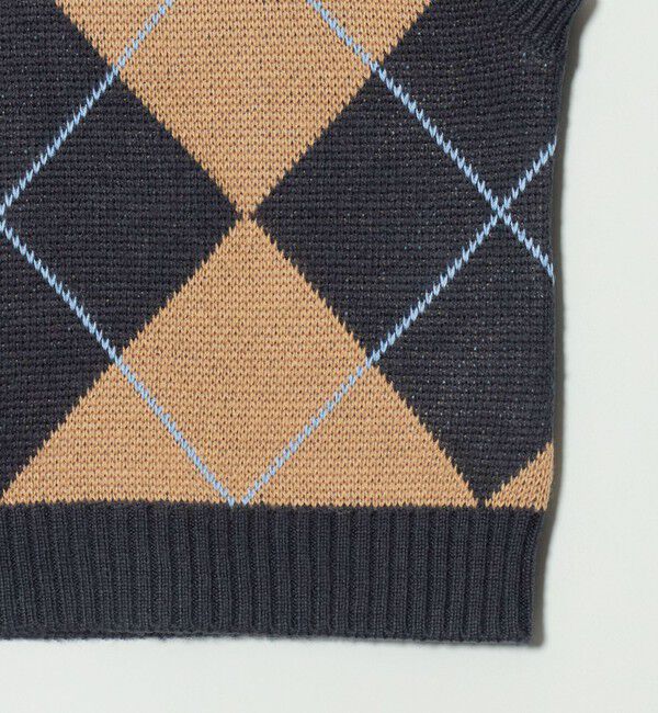 UNITED ARROWS green label relaxing「【別注】＜PROTAGONISTA＞アーガイル ベスト」|ベスト・ジレ|