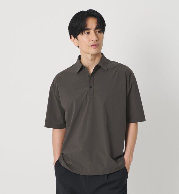 BEAUTY&YOUTH UNITED ARROWS「360&deg;MASTER ICE アジャスト ポロシャツ セットアップ対応 接触冷感 ストレッチ 撥水 UVカット」|Tシャツ・カットソー|