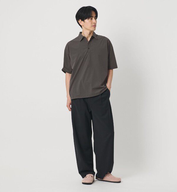 BEAUTY&YOUTH UNITED ARROWS「360&deg;MASTER ICE アジャスト ポロシャツ セットアップ対応 接触冷感 ストレッチ 撥水 UVカット」|Tシャツ・カットソー|