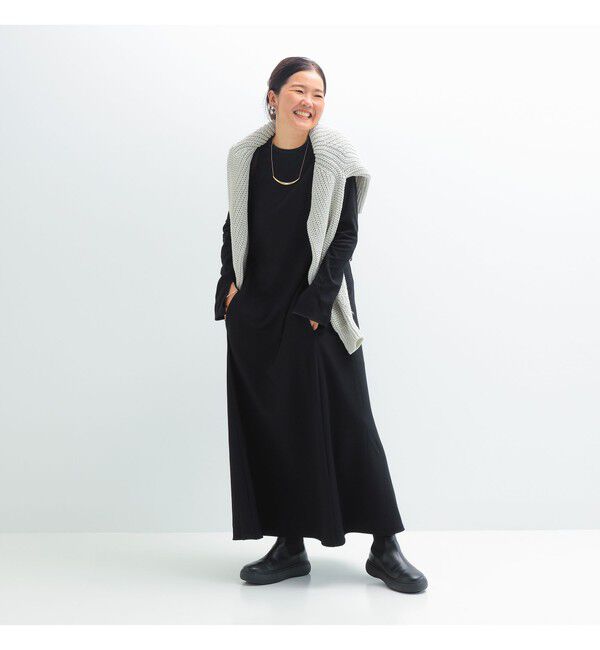 Demi-Luxe BEAMS 「スーパーシンプルワンピース .M」|ワンピース|