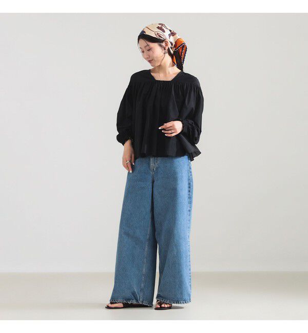 Demi-Luxe BEAMS 「コットンシルク 2WAY ブラウス」|シャツ・ブラウス|