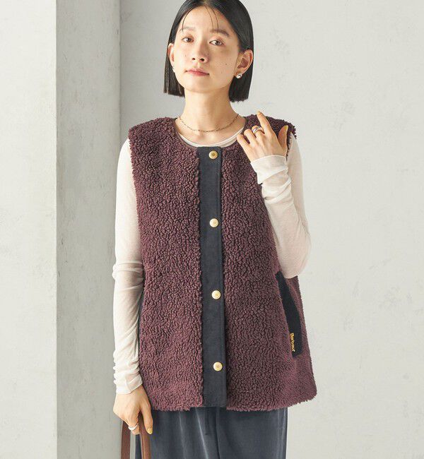 SHIPS for women「《一部予約》【一部SHIPS別注】Barbour: DULSIE LINER」|ベスト・ジレ|