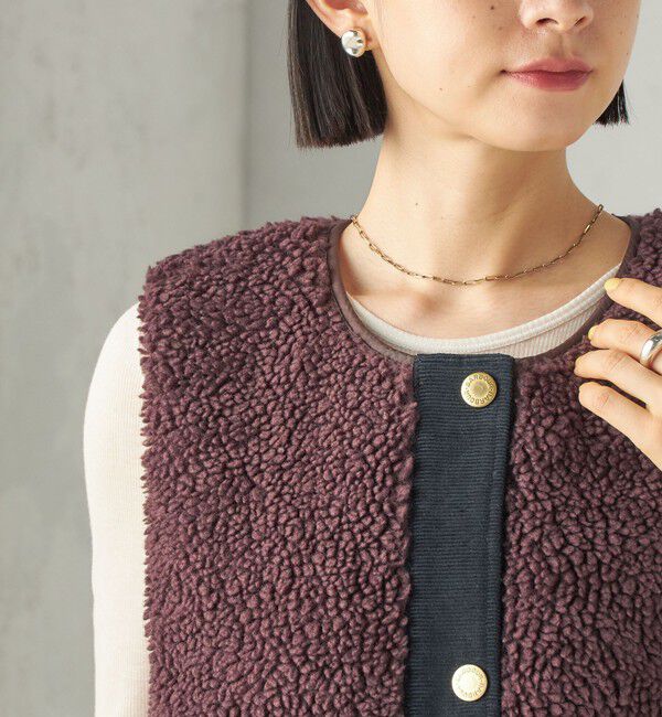 SHIPS for women「《一部予約》【一部SHIPS別注】Barbour: DULSIE LINER」|ベスト・ジレ|