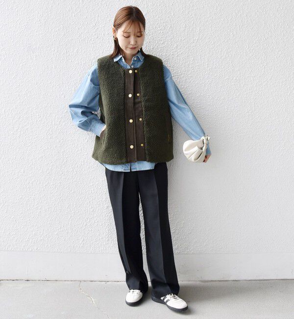 SHIPS for women「《一部予約》【一部SHIPS別注】Barbour: DULSIE LINER」|ベスト・ジレ|