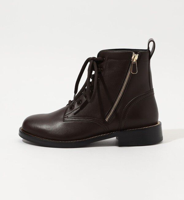 TOMORROWLAND GOODS「PAUL ANDREW MISTER ZIP レースアップブーツ」|ショートブーツ|