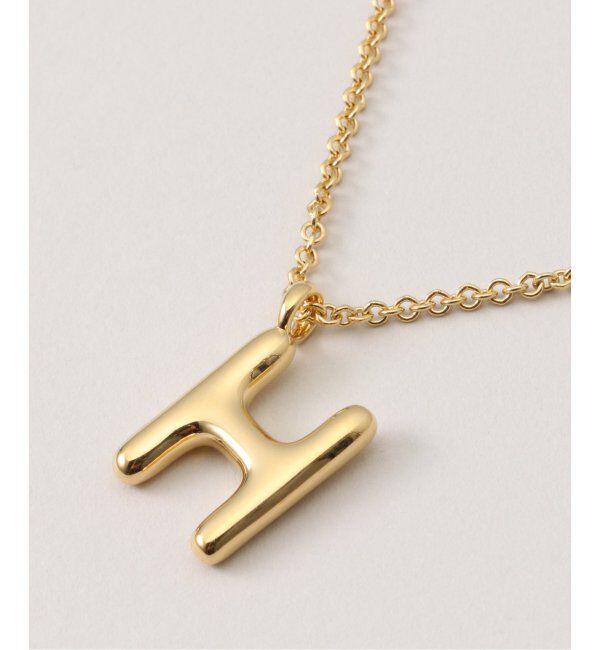 IENA「JOSEPHINE STUDIO/ジョセフィン・ストゥディオ LETER CHARM SMALL H ネックレス」|ネックレス|