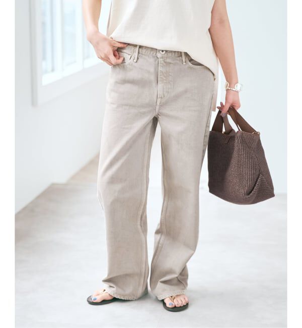 Spick and Span「《26サイズ登場 / 追加》upper hights/アッパーハイツ THE NIECE MID-RISE*」|デニム|