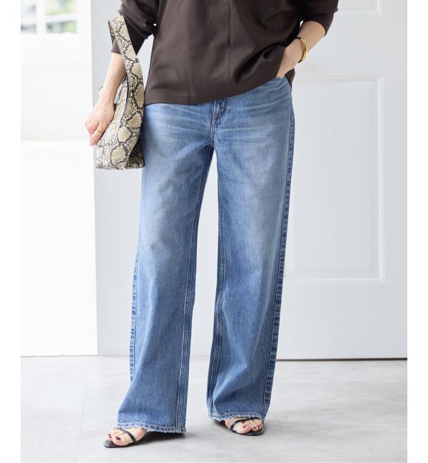 Spick and Span「《26サイズ登場 / 追加》upper hights/アッパーハイツ THE NIECE MID-RISE*」|デニム|