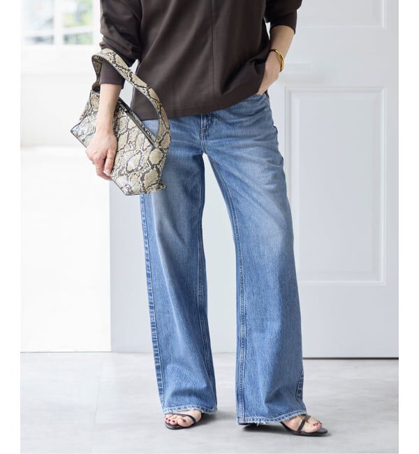 Spick and Span「《26サイズ登場 / 追加》upper hights/アッパーハイツ THE NIECE MID-RISE*」|デニム|