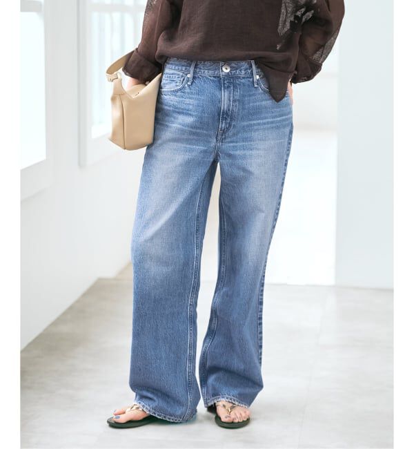 Spick and Span「《26サイズ登場 / 追加》upper hights/アッパーハイツ THE NIECE MID-RISE*」|デニム|