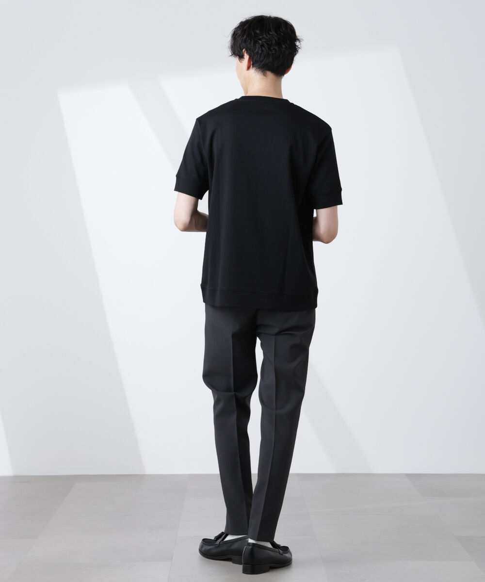 NANO universe「[FORMAL JERSEY]クルーネックカットソー半袖」|Tシャツ・カットソー|