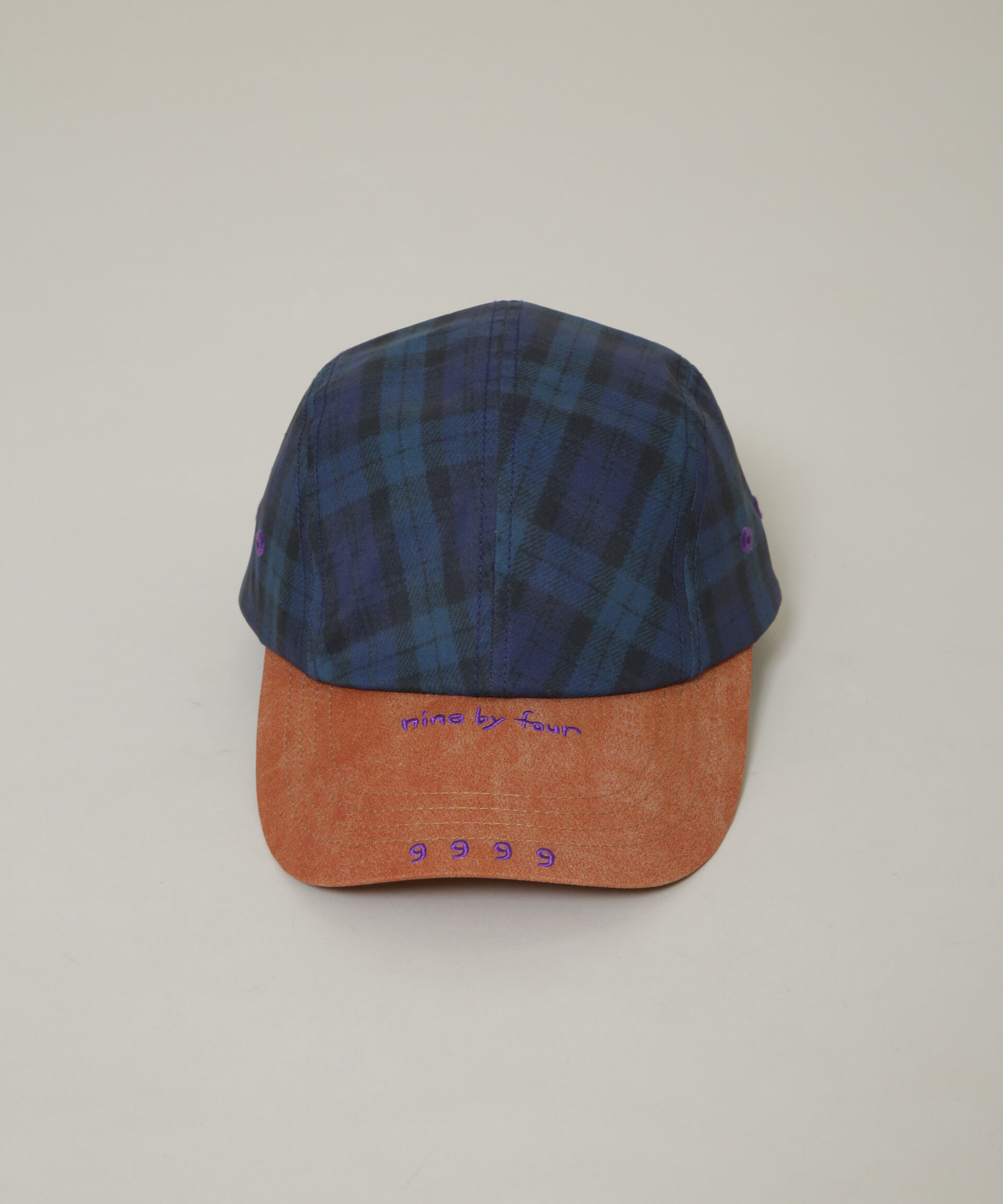 nano･universe「nine by four/94 WR PE-POPLIN PRINT 4P CAP」|キャップ・キャスケット|