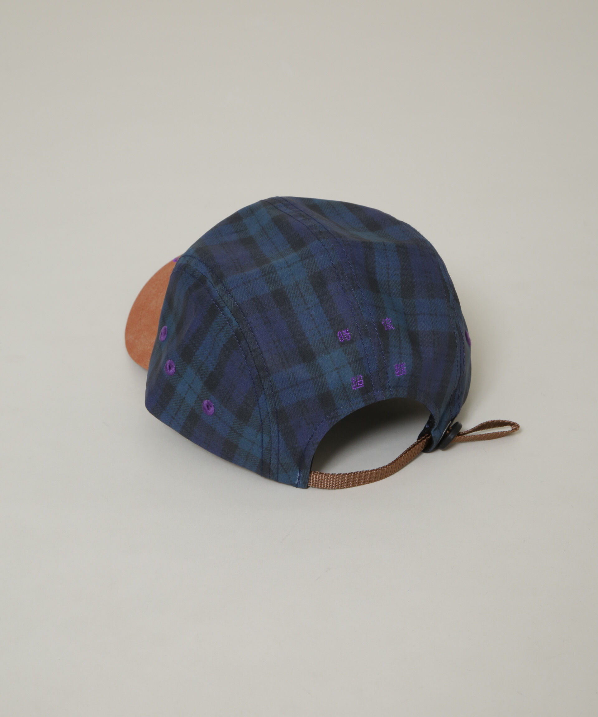 nano･universe「nine by four/94 WR PE-POPLIN PRINT 4P CAP」|キャップ・キャスケット|
