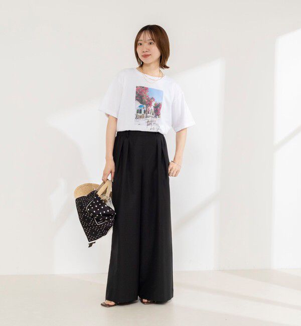 NOLLEY'S「【新色追加/一部WEB限定サイズあり】ウォッシャブルエクセルテックタンブラー2タックワイドパンツ」|その他|