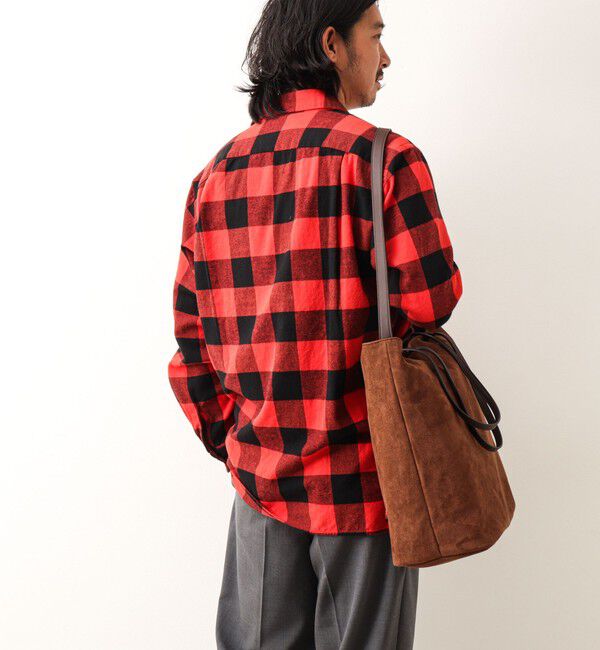 NOLLEY'S goodman「【Un coeur/アンクール】K906021 SUEDE DRAPE 2WAY TOTE」|トートバッグ|