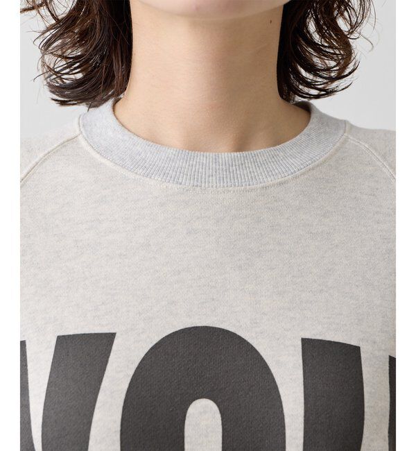  「【KATHARINE HAMNETT】スローガンハーフスリーブスウェット」|Tシャツ・カットソー|