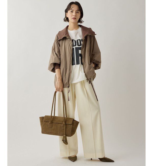  「【KATHARINE HAMNETT】ハイネックジップジャケット」|その他|