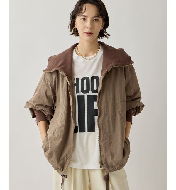  「【KATHARINE HAMNETT】ハイネックジップジャケット」|その他|