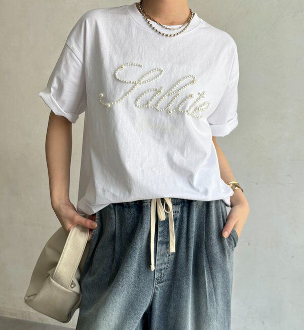  「パールロゴTEE」|Tシャツ・カットソー|