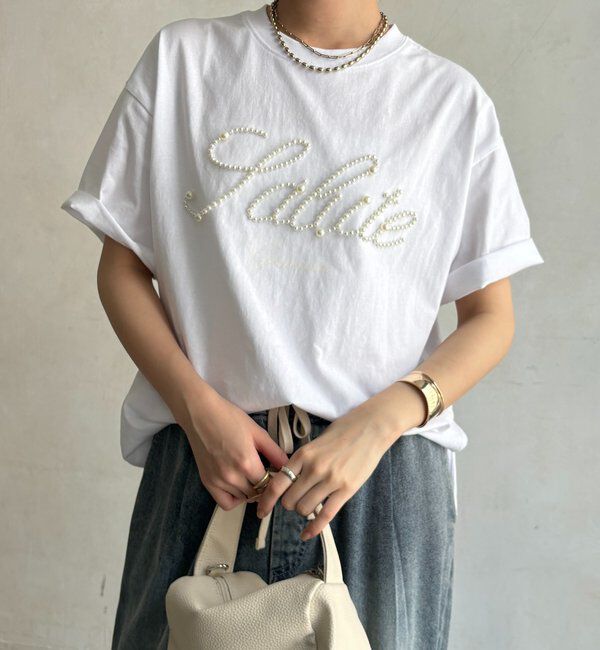  「パールロゴTEE」|Tシャツ・カットソー|