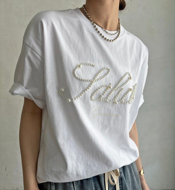 「パールロゴTEE」|Tシャツ・カットソー|