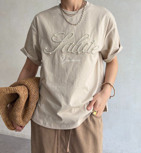  「パールロゴTEE」|Tシャツ・カットソー|