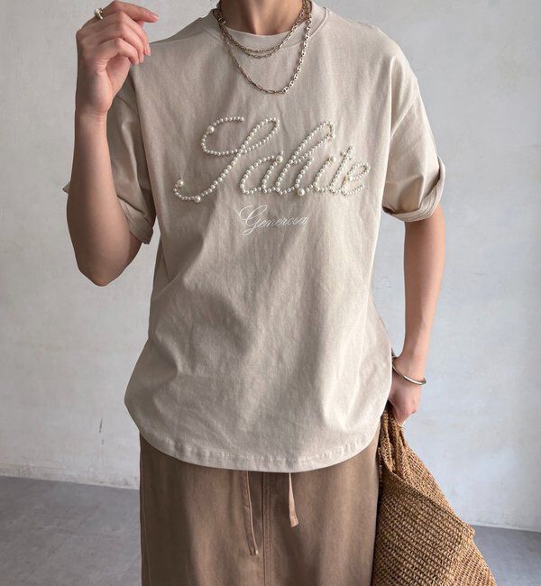  「パールロゴTEE」|Tシャツ・カットソー|