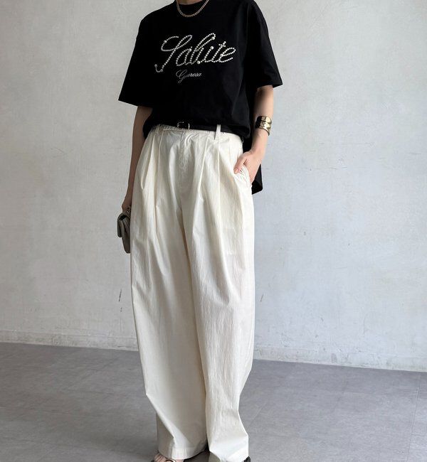  「パールロゴTEE」|Tシャツ・カットソー|