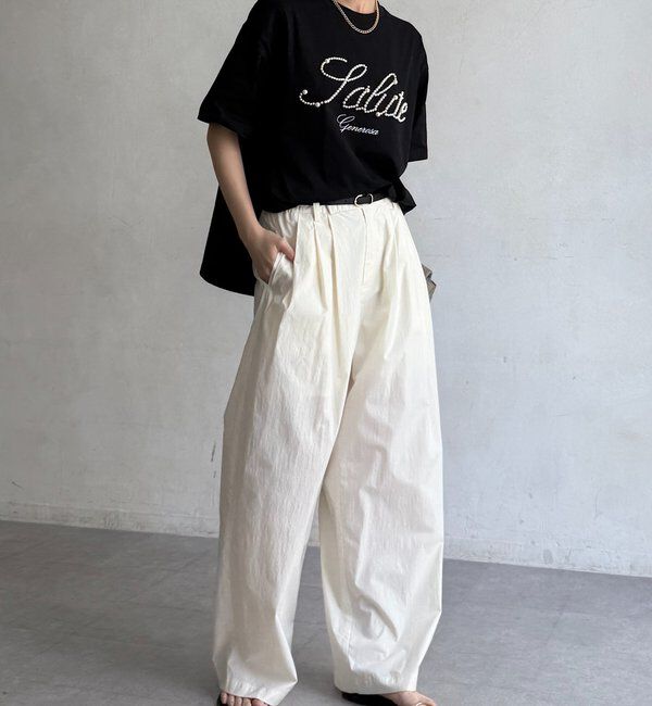  「パールロゴTEE」|Tシャツ・カットソー|