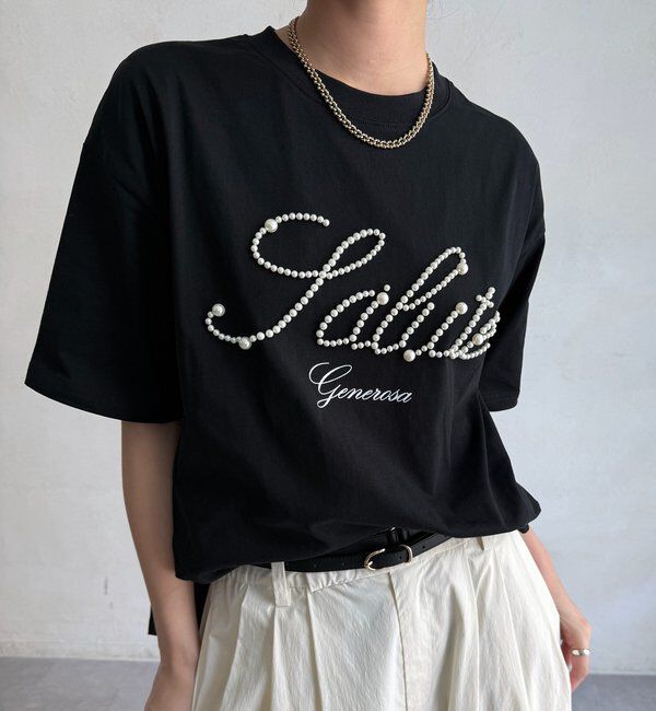  「パールロゴTEE」|Tシャツ・カットソー|