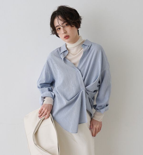 Rouge vif「【CHIMERE/シメール】レザーワイドワンハンドル」|ハンドバッグ|