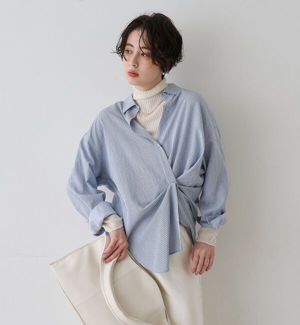 Rouge vif「【CHIMERE/シメール】レザーワイドワンハンドル」|ハンドバッグ|
