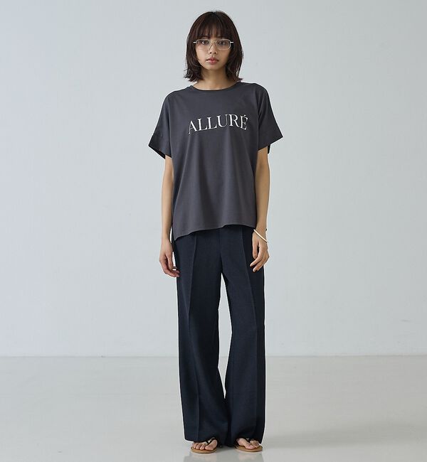 abahouse mavie「ワイドロゴTシャツ」|Tシャツ・カットソー|