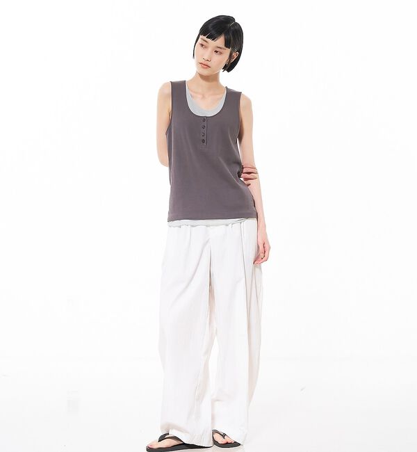 NOMINE「タック ボリュームパンツ」|その他|