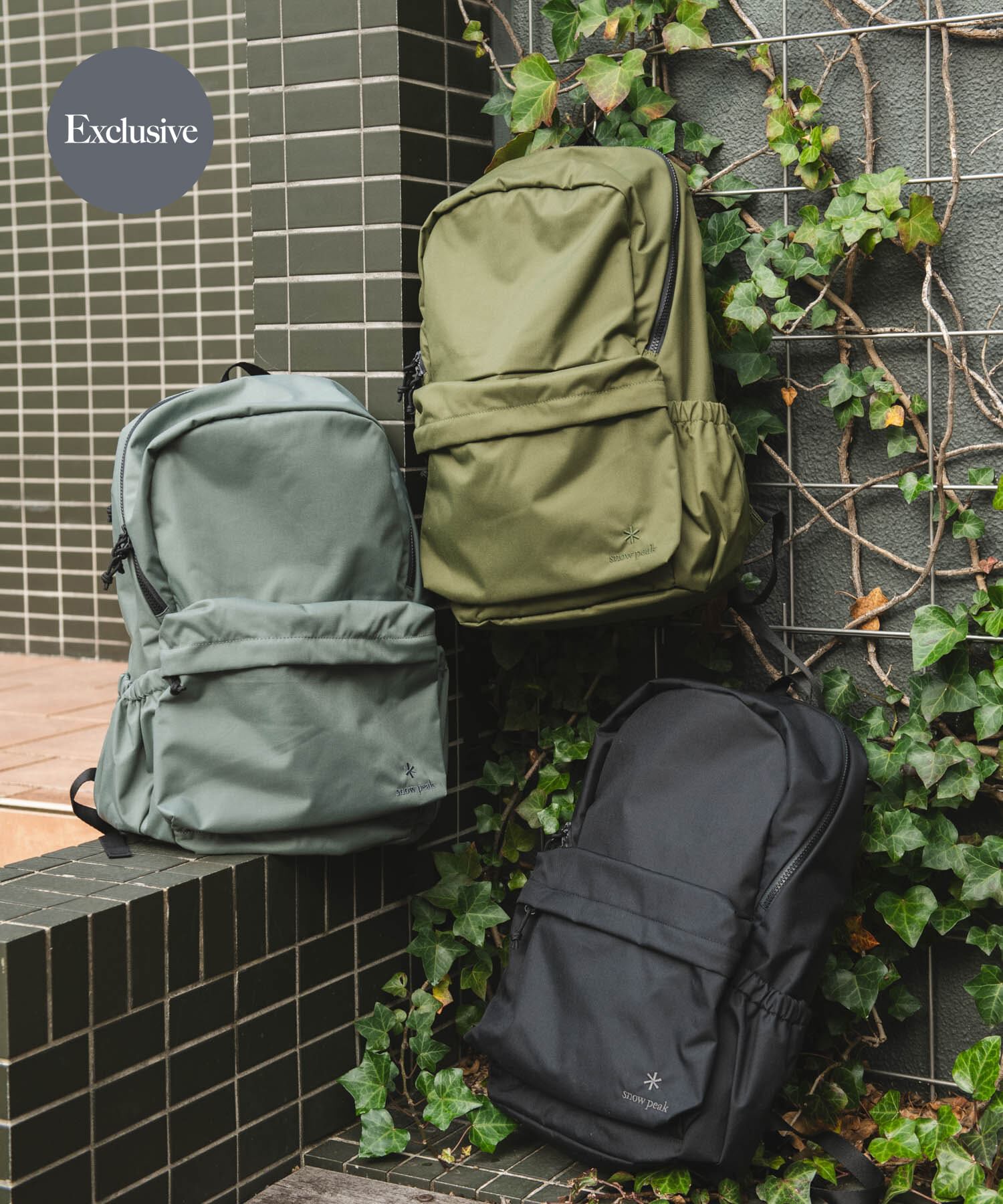 URBAN RESEARCH DOORS「『別注』Snow Peak Apparel&times;DOORS　Everyday Use Backpack」|その他|