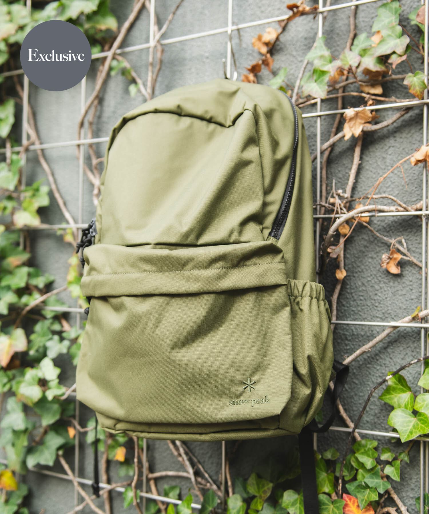 URBAN RESEARCH DOORS「『別注』Snow Peak Apparel&times;DOORS　Everyday Use Backpack」|その他|オリーブ