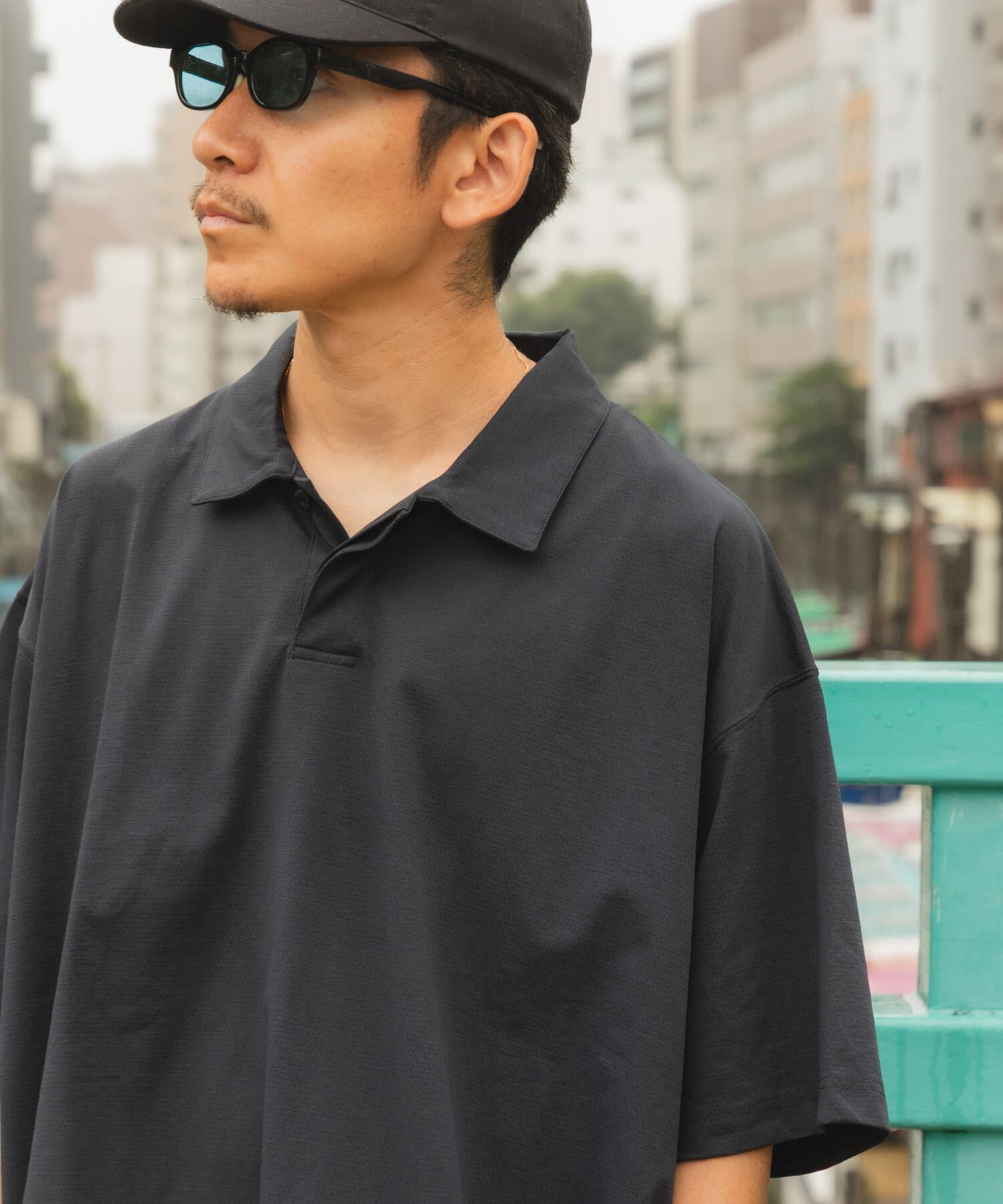 URBAN RESEARCH「Wide Dad　BREEZY TECH ポロシャツ」|ポロシャツ|