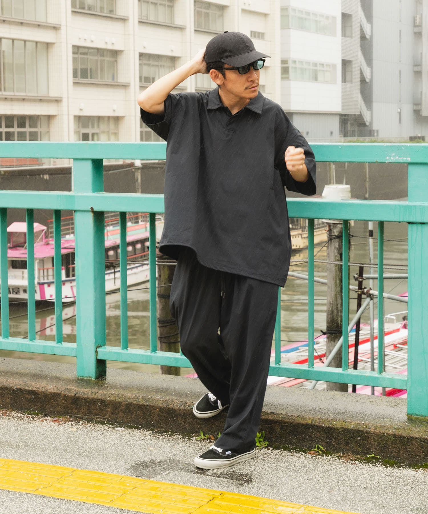 URBAN RESEARCH「Wide Dad　BREEZY TECH ポロシャツ」|ポロシャツ|