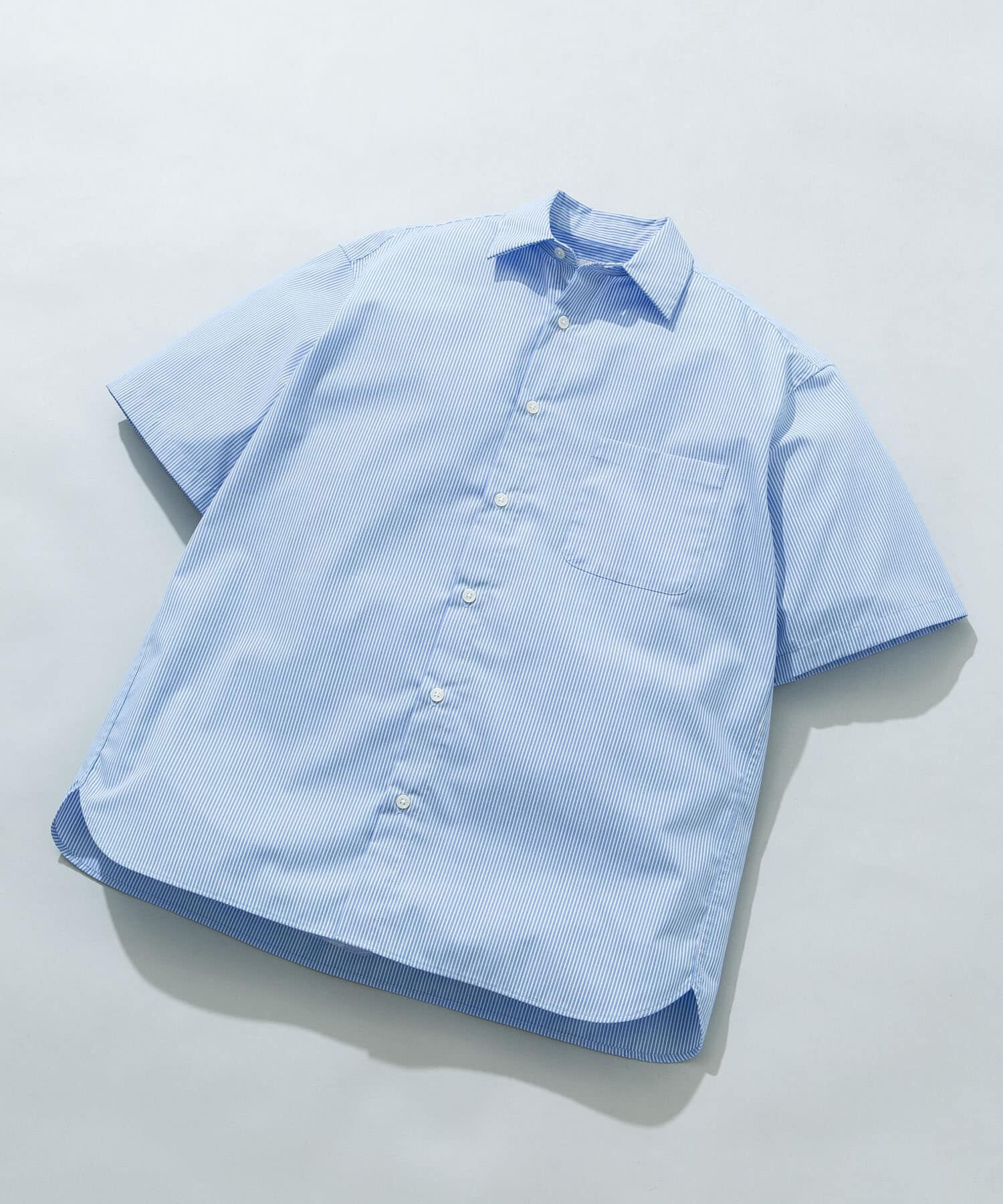 URBAN RESEARCH ROSSO「『XLサイズあり』『防シワ/防臭』アーバンリラックスブロード半袖シャツ」|シャツ・ブラウス|