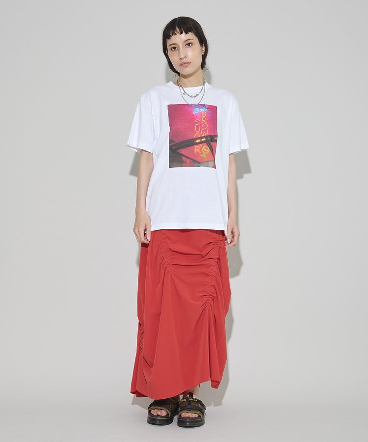 GARAGE OF GOOD CLOTHING「アシメギャザーロングスカート」|スカート|
