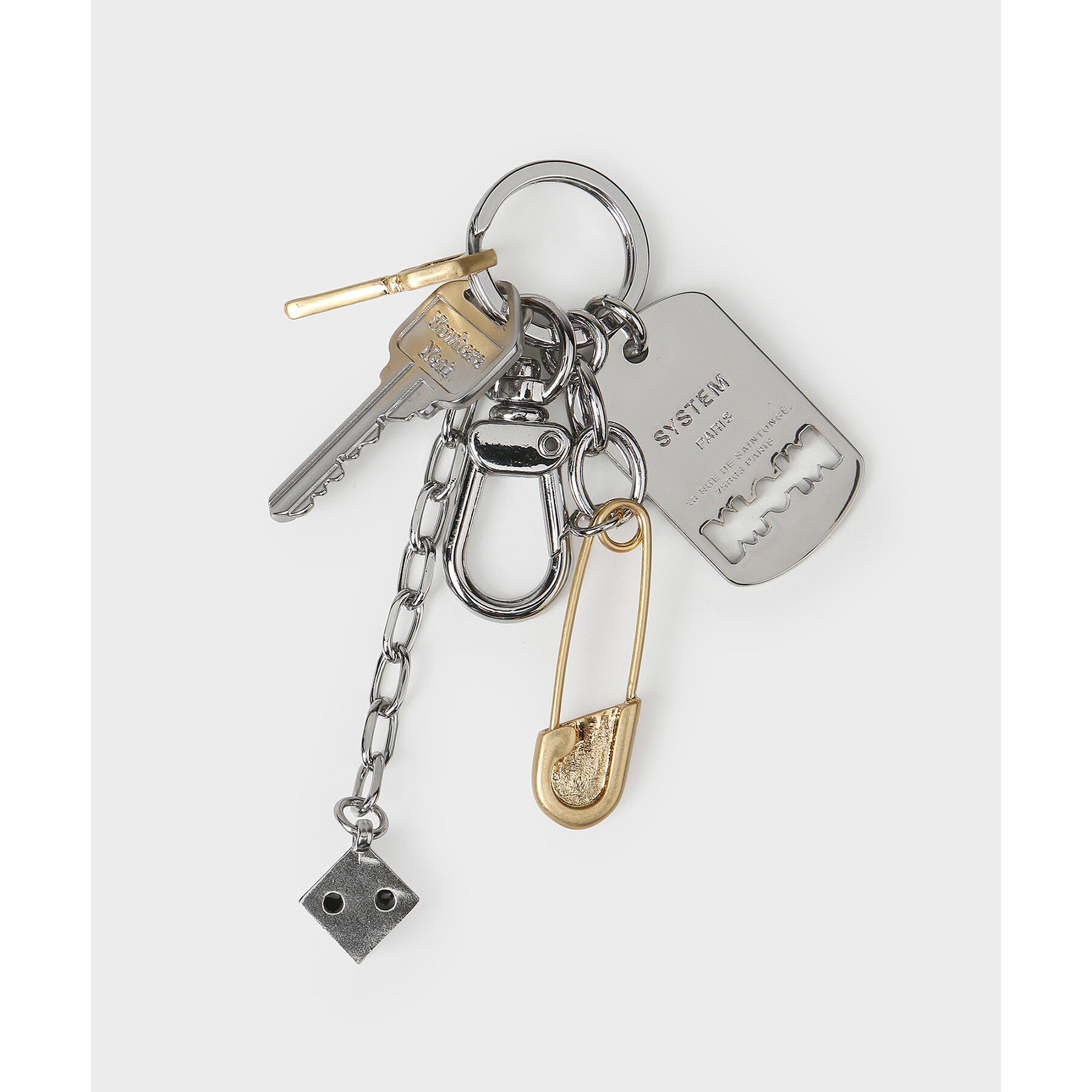CODE A「SYSTEM｜Multi－Charm Key Chain」|キーケース|